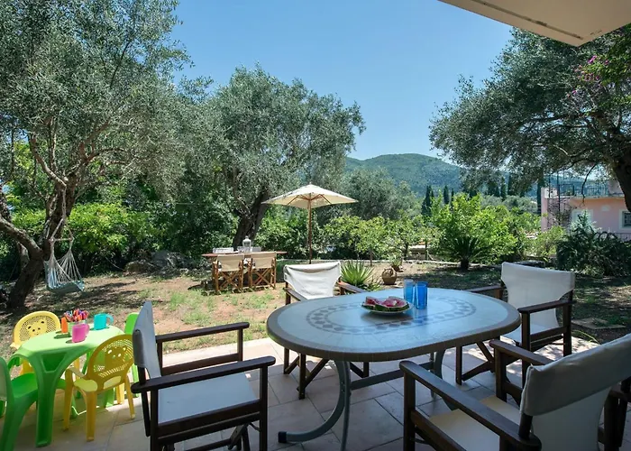 וילה Private Corfu 3 Bedrooms Aziza Great Pool And Outdoor Area *