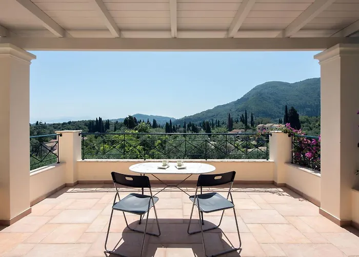 Private Corfu 3 Bedrooms Aziza Great Pool And Outdoor Area