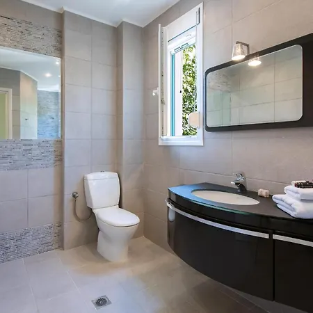 Private Corfu 3 Bedrooms Aziza Great Pool And Outdoor Area Villa *