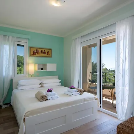 Villa Private Corfu 3 Bedrooms Aziza Great Pool And Outdoor Area *