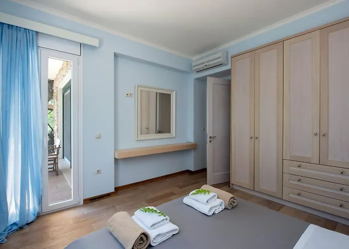 Private Corfu 3 Bedrooms Aziza Great Pool And Outdoor Area فيلة *