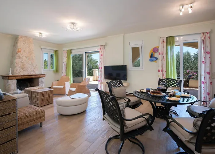 Private Corfu 3 Bedrooms Aziza Great Pool And Outdoor Area Kastellanoi (Parelioi, Corfu)